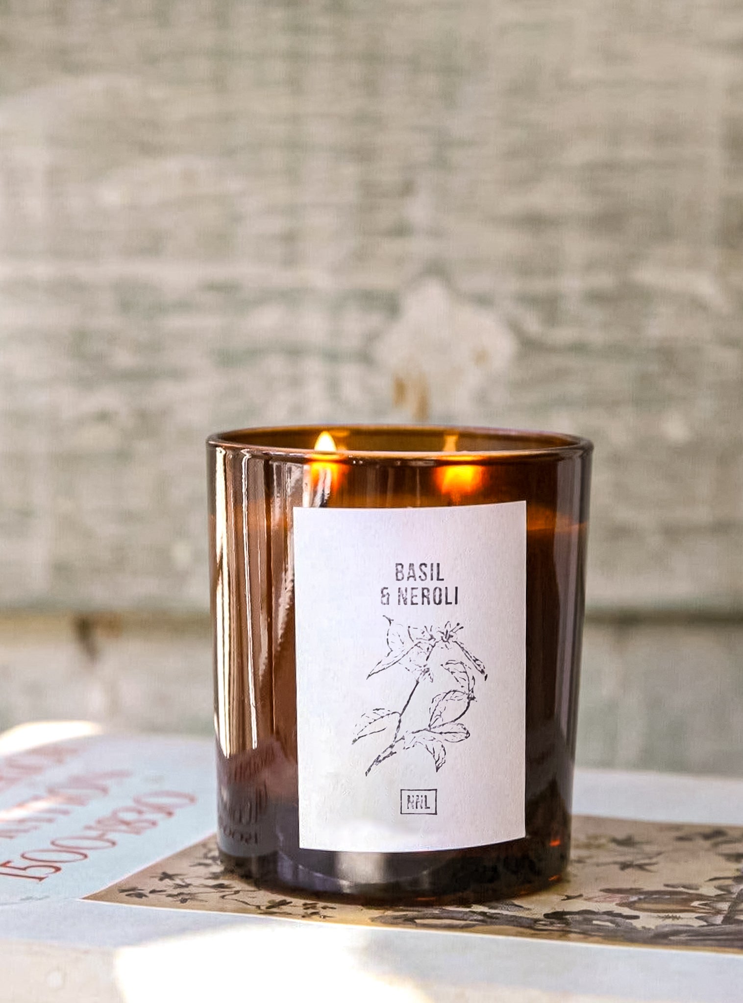Scented Candle - Basil & Neroli