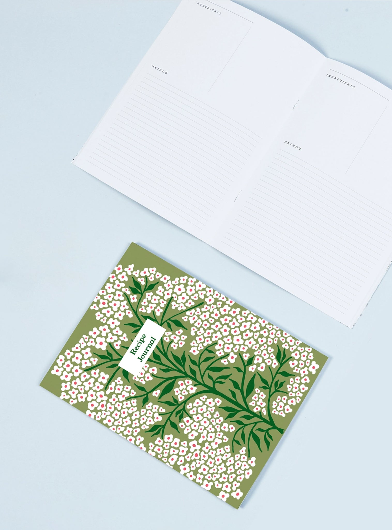 Carnet A5 - Illustration Myosotis