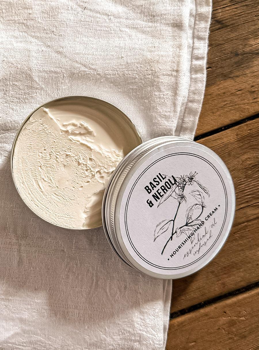 Crème pour les mains - Basilic & Néroli