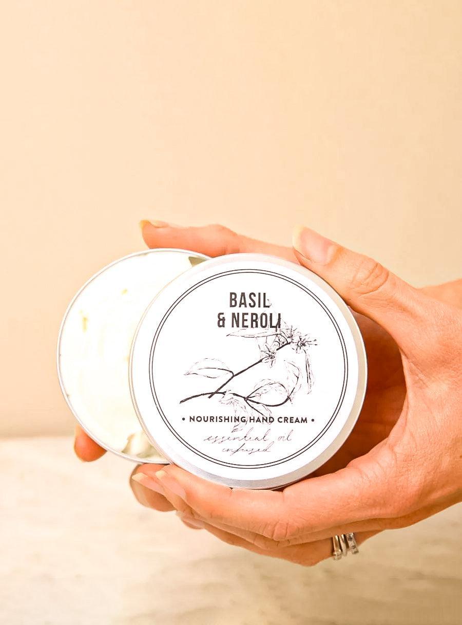 Crème pour les mains - Basilic & Néroli