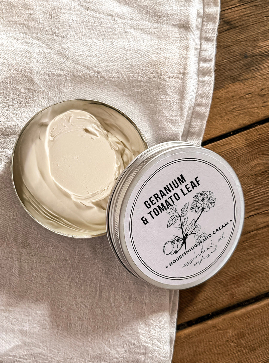Nourishing Hand Cream - Geranium & Tomato Leaf