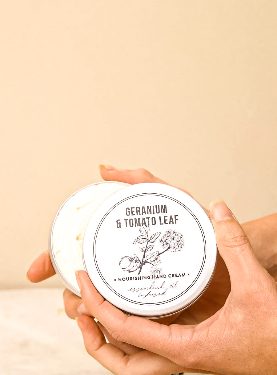 Nourishing Hand Cream - Geranium & Tomato Leaf