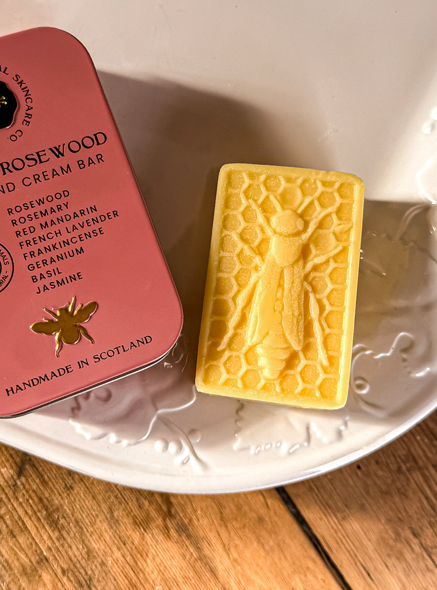 Crème solide pour les mains - Golden Rosewood