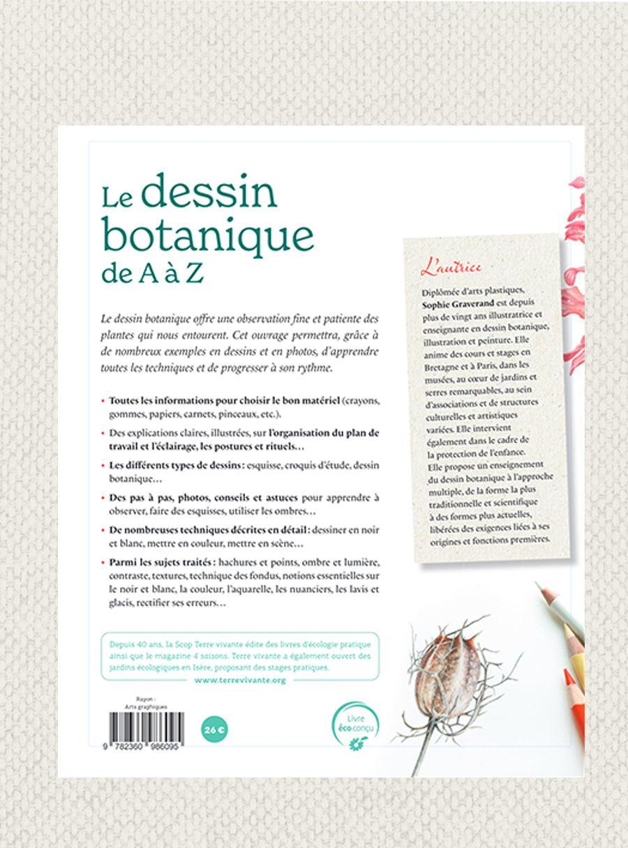 Livre Le dessin botanique de A à Z