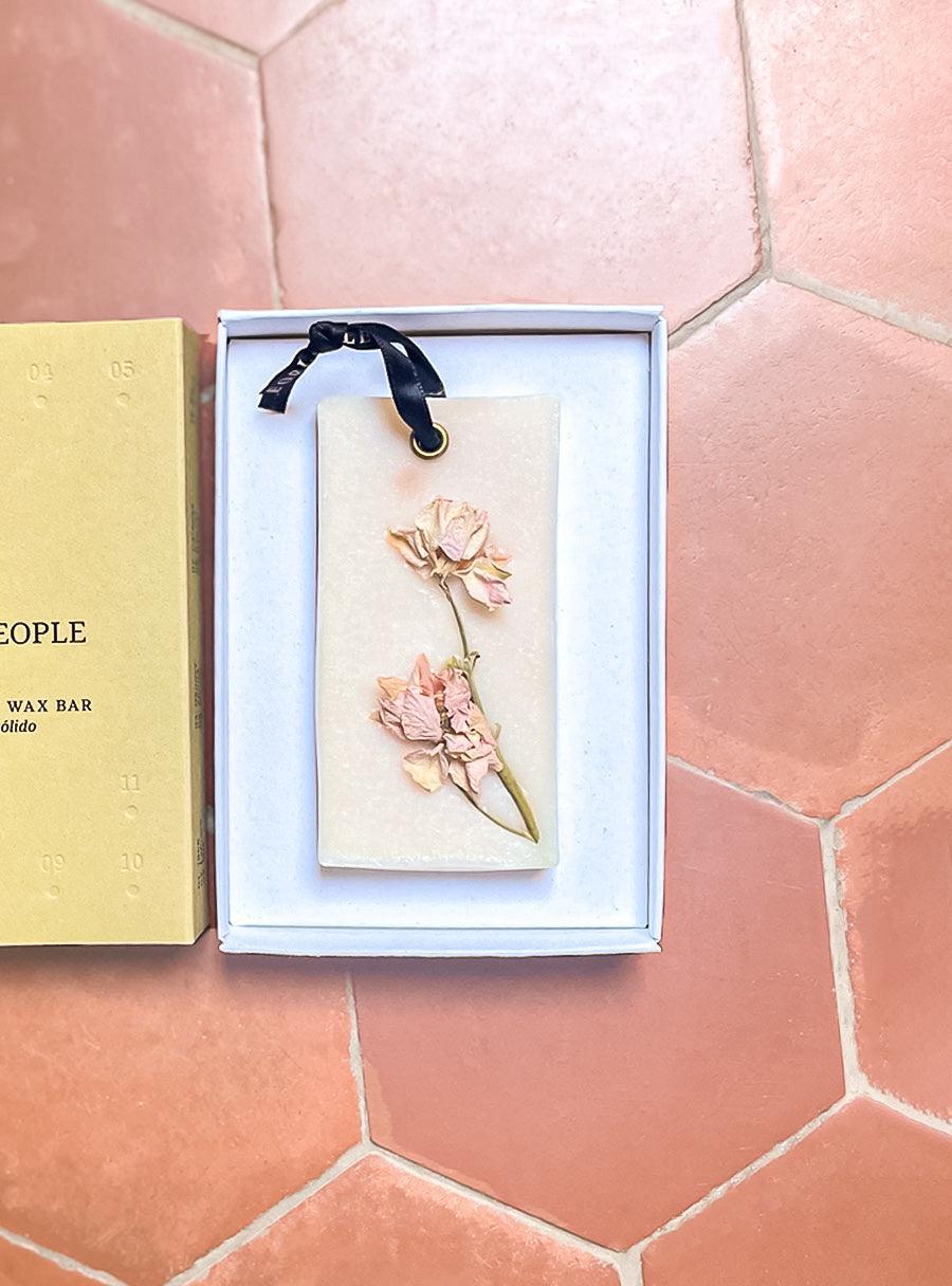 Palet en cire parfumée - Poire, pivoine et patchouli