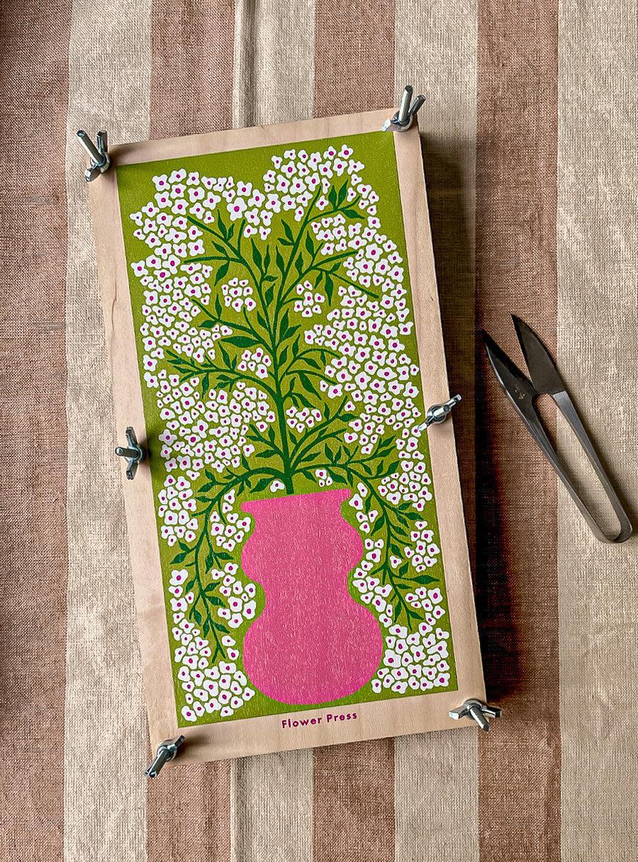 Presse à fleurs - Illustration Myosotis