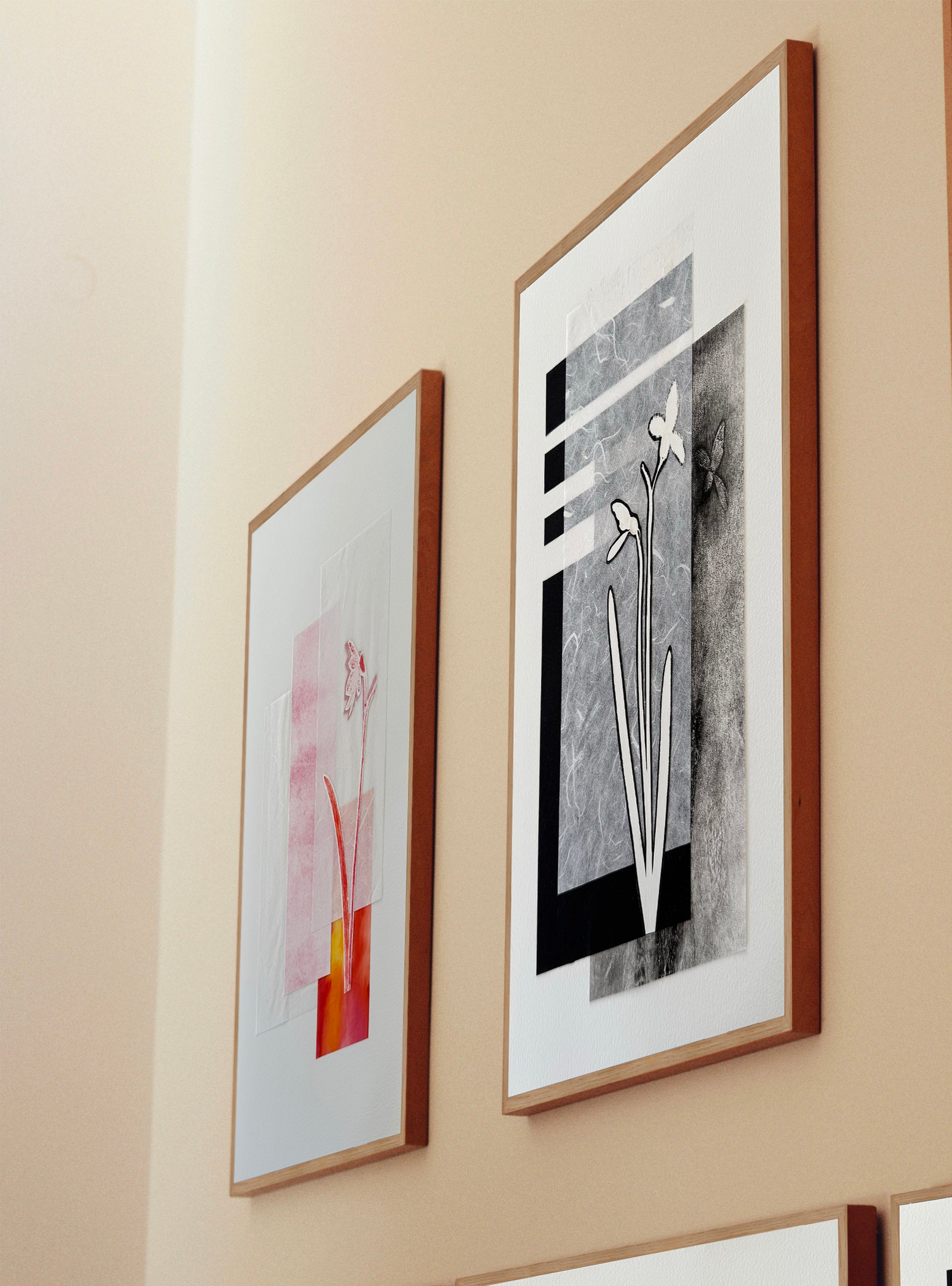 Perce-neige noir I - Les Fleurs Pressées