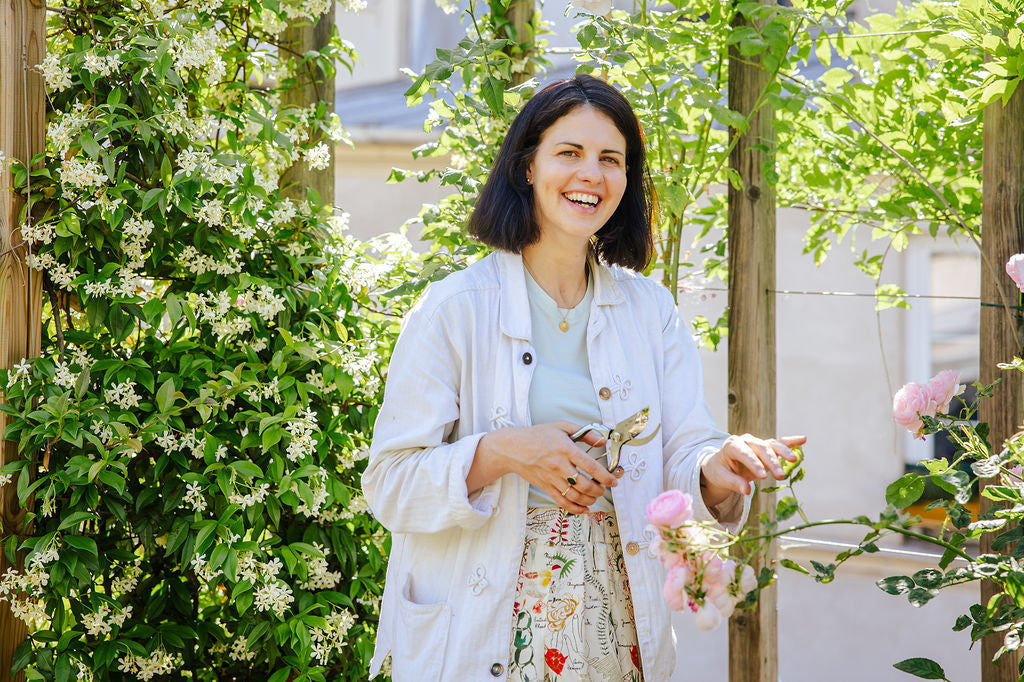 Le geste de jardinage : Sophie de Roquemaurel