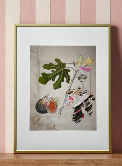 Fig Tree - Les Fleurs Pressées Collage - Medium Format