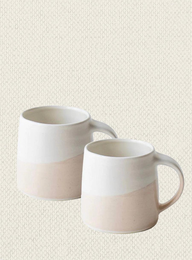 Porcelain Pink Mugs - Duo