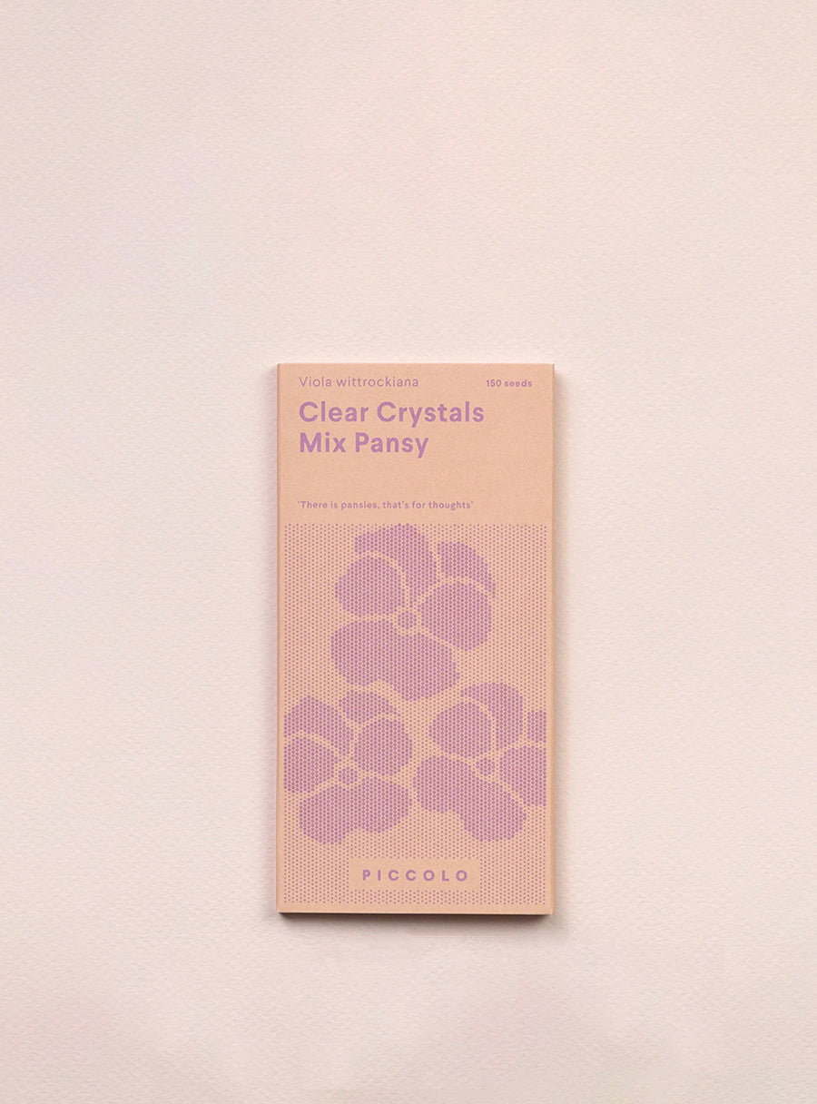 Graines de Pensées - Clear Crystals Mix