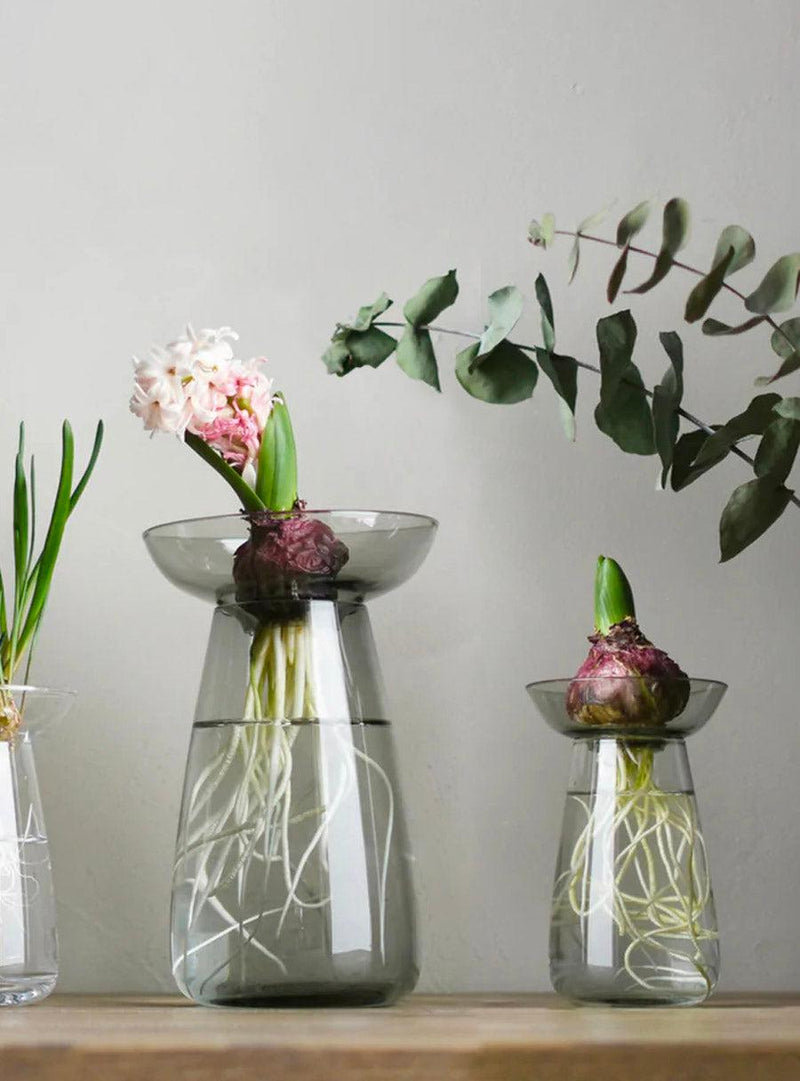 Duo de Vases Aqua culture - gris