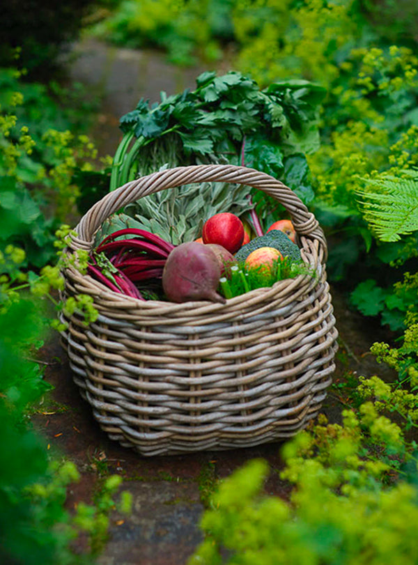 Rattan Basket - Length 50cm