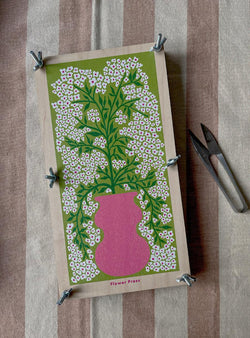 Presse à fleurs - Illustration Myosotis