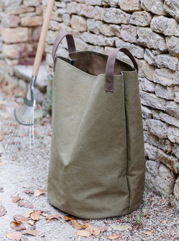 Sac à feuilles en toile