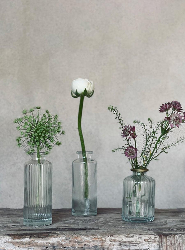 Trio de petits vases
