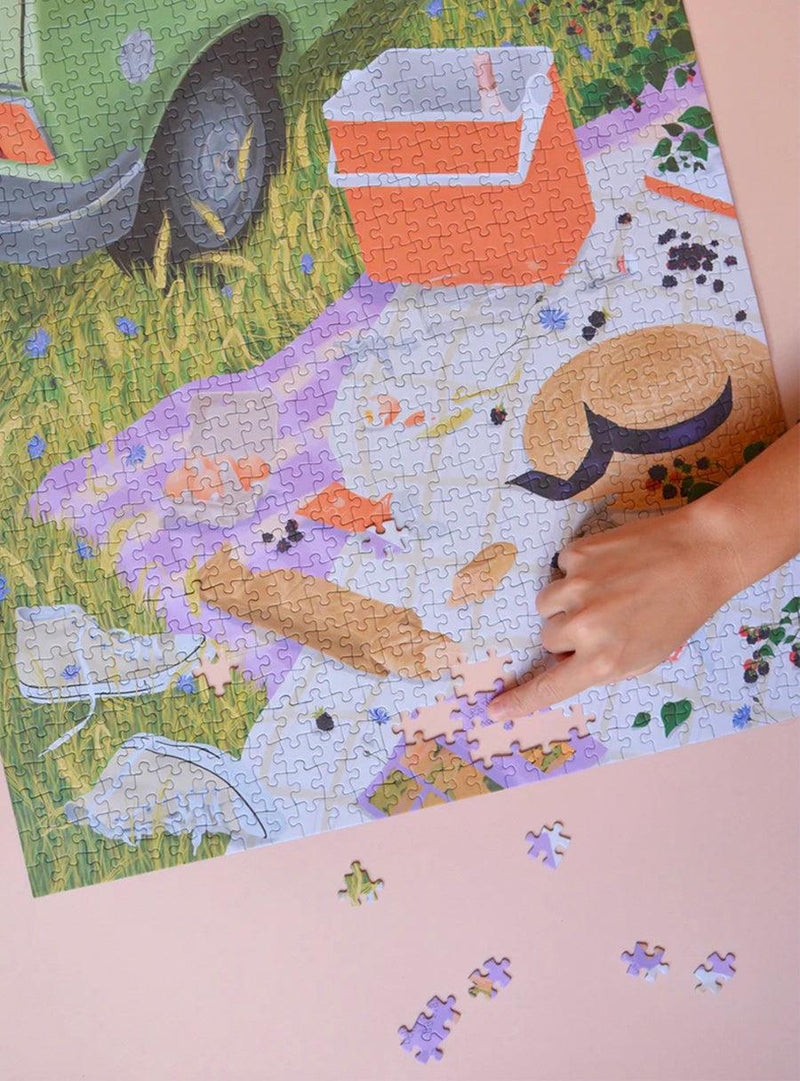 Puzzle 1000 pièces - Le casse croûte