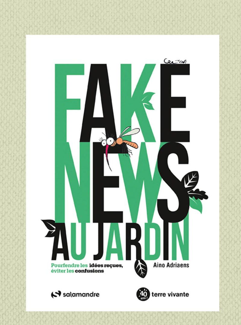 French Book "Fake news au jardin"