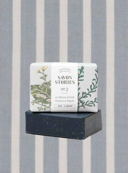 Charcoal soap