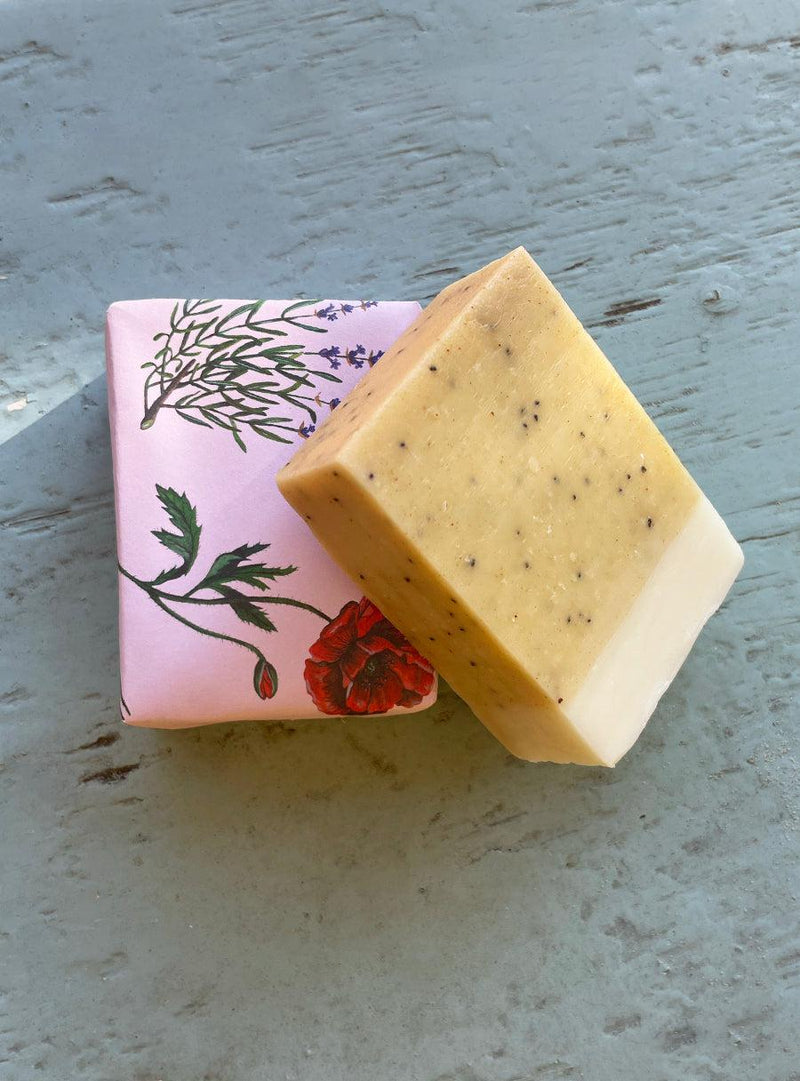 Poppy Seed Exfoliating Bar Soap