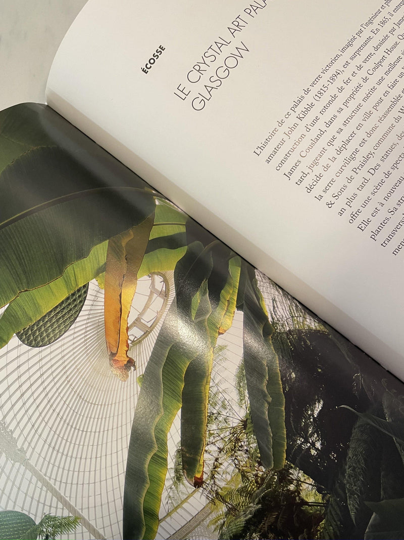 Livre Les Serres, le génie architectural au service des plantes-Editions Actes Sud-Jardiniste