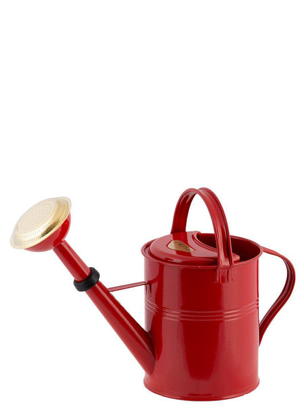Arrosoir en métal 5 litres - rouge-Plint-Jardiniste