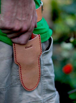 Etui en cuir pour sécateurs-Niwaki-Jardiniste