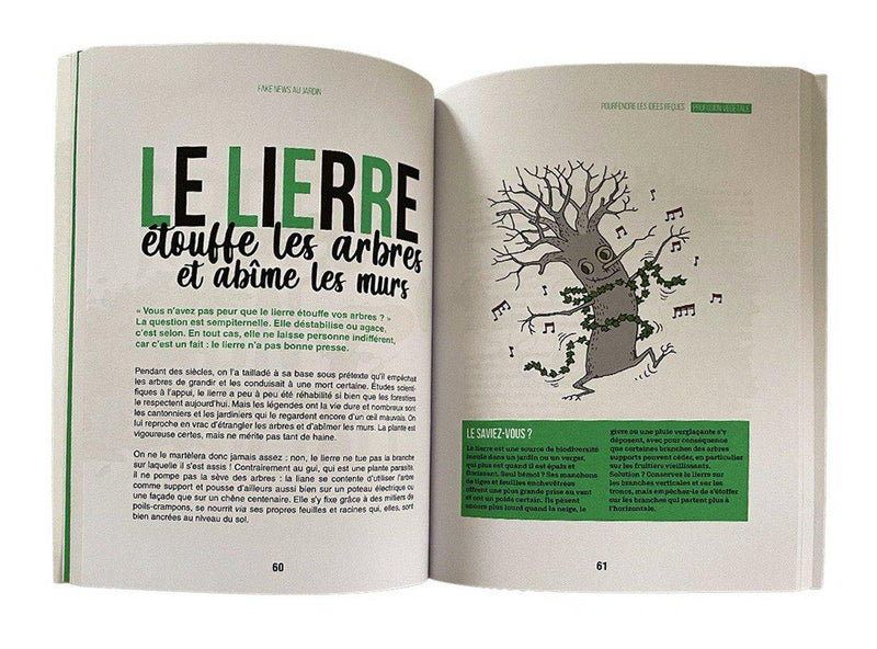 Livre Fake news au jardin-Editions Terre Vivante-Jardiniste