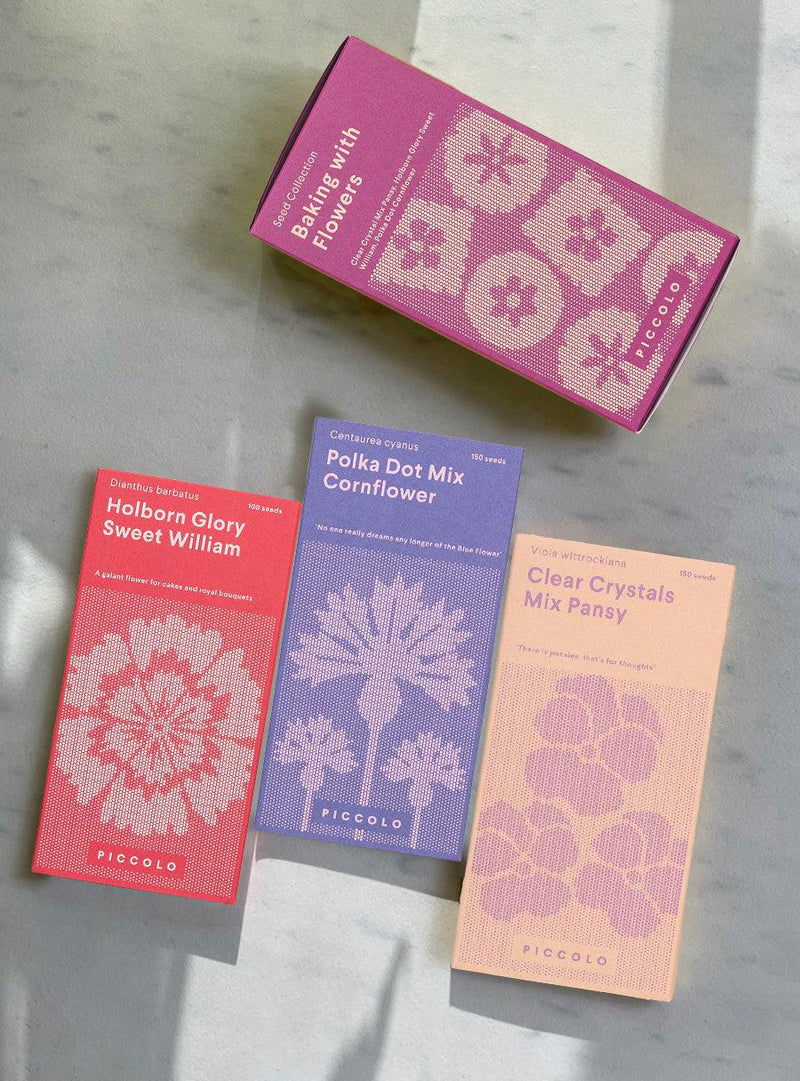 Seed Collection - Baking with Flowers
