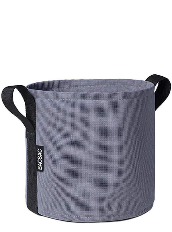 Pot de fleur rond en toile 10 L - gris-Bacsac-Jardiniste