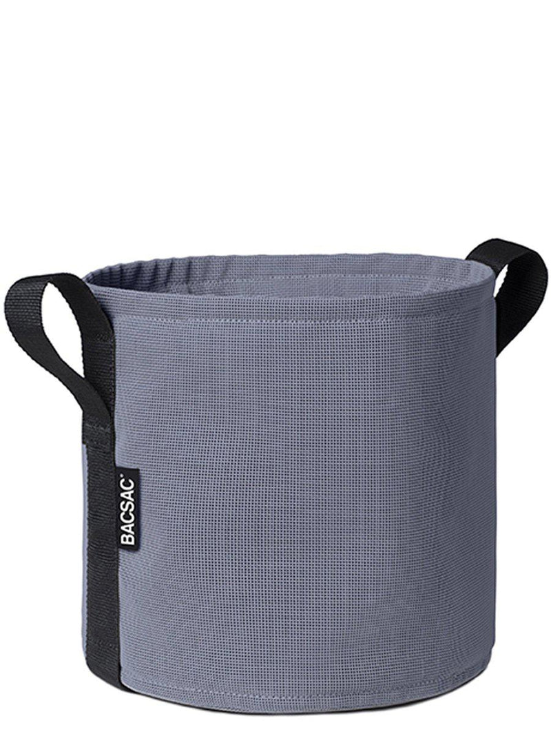 Pot de fleur rond en toile 10 L - gris-Bacsac-Jardiniste