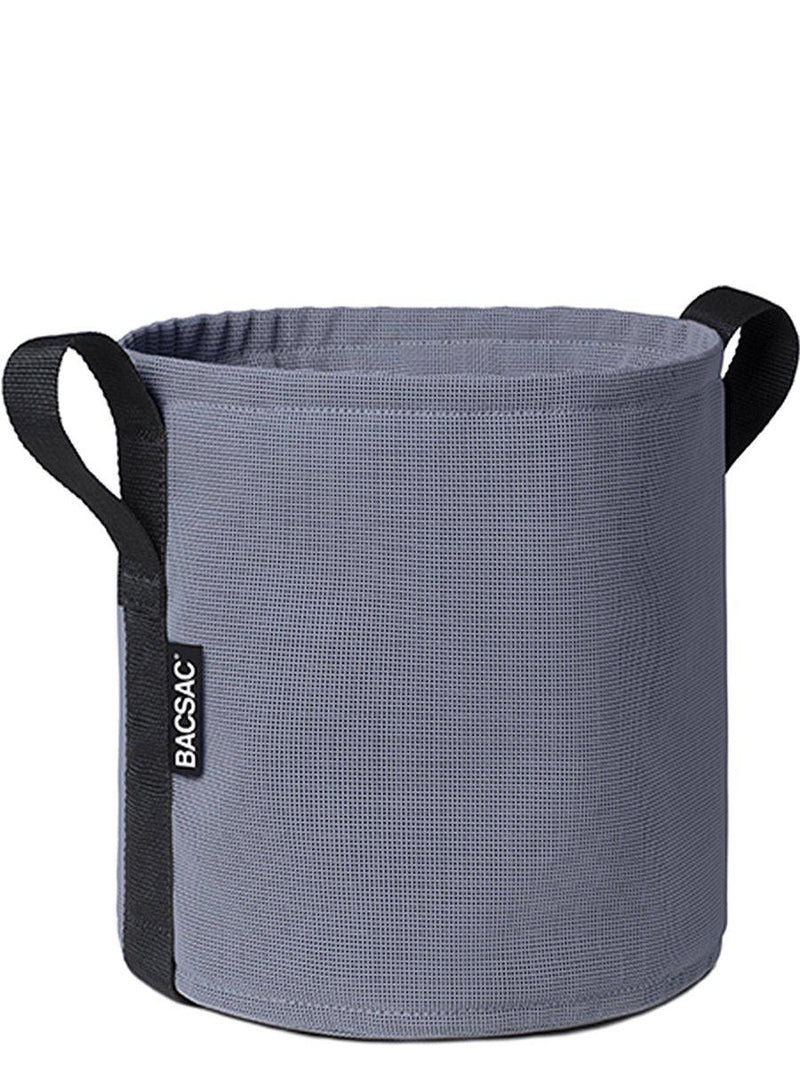 Pot de fleur rond en toile 25 L - gris-Bacsac-Jardiniste